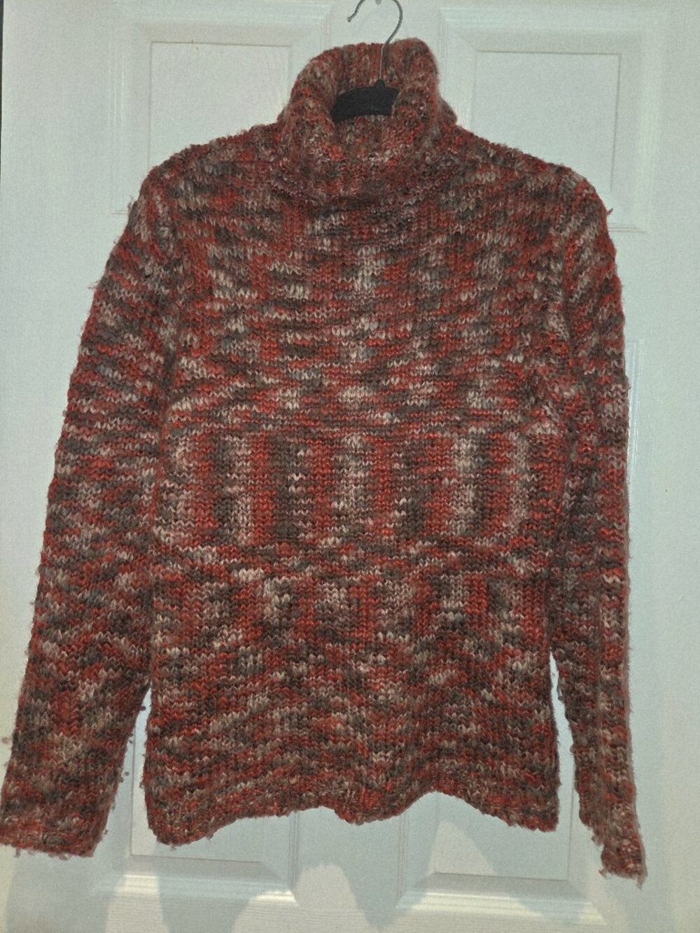 Red Turtleneck Sweater